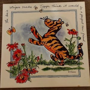 Disney Tigger trivet 5.75 x 5.75 in